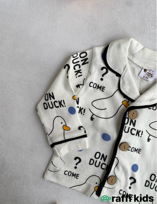 Xəzər pijama -Türkiyə istehsalı pambıq uşaq geyimi|Raffi Kids