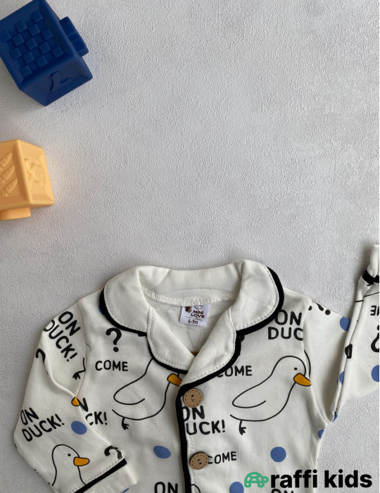 Xəzər pijama -Türkiyə istehsalı pambıq uşaq geyimi|Raffi Kids