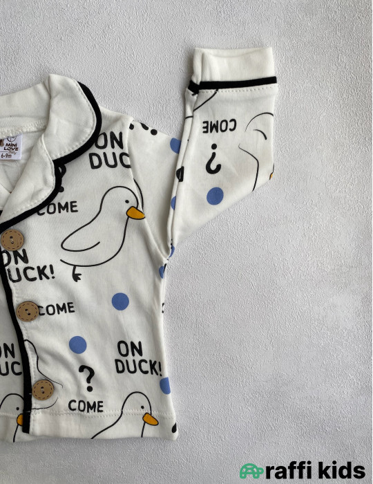 Xəzər pijama -Türkiyə istehsalı pambıq uşaq geyimi|Raffi Kids