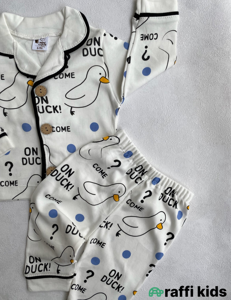 Xəzər pijama -Türkiyə istehsalı pambıq uşaq geyimi|Raffi Kids