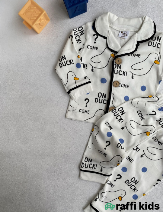 Xəzər pijama -Türkiyə istehsalı pambıq uşaq geyimi|Raffi Kids