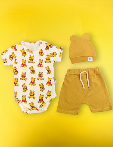 0-18 aylıq uşaqlar üçün yay sezon qisaqol sortik dəsti | sun and surf 2