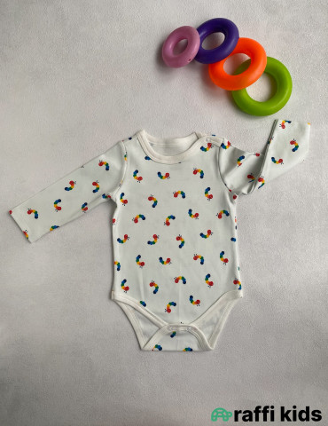 Barama uzunqol body -Türkiyə istehsalı pambıq uşaq geyimi|Raffi Kids 2