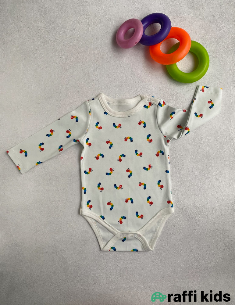 Barama uzunqol body -Türkiyə istehsalı pambıq uşaq geyimi|Raffi Kids