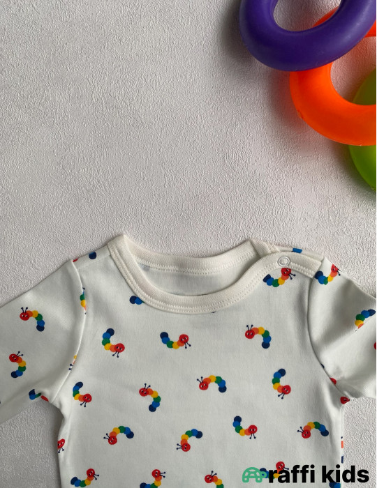 Barama uzunqol body -Türkiyə istehsalı pambıq uşaq geyimi|Raffi Kids