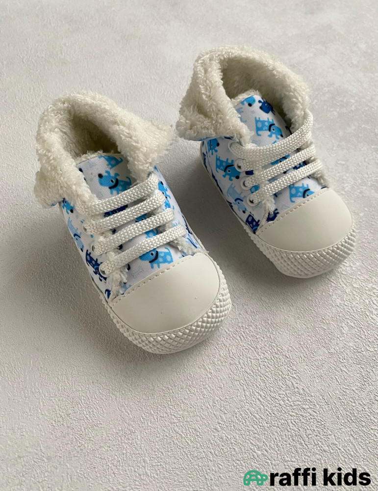 Körpələr üçün mexli converse - Türkiyə istehsalı uşaq ayaqqabısı|Raffi Kids