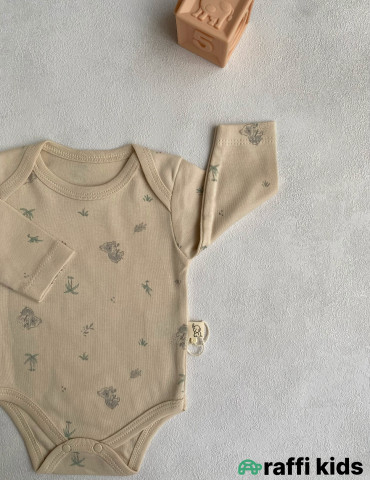 Koala uzunqol body -Türkiyə istehsalı pambıq uşaq geyimi|Raffi Kids 2