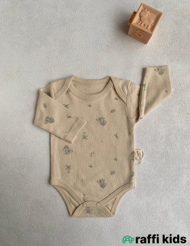 Koala uzunqol body -Türkiyə istehsalı pambıq uşaq geyimi|Raffi Kids