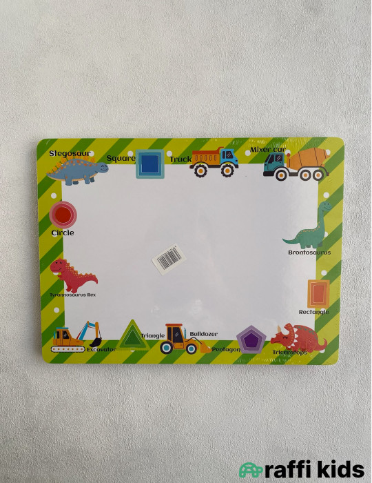 Taxta maşın və figurlar puzzle|Raffi Kids