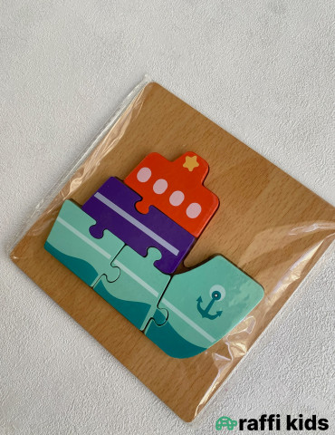 Taxta gəmi puzzle|Raffi Kids 2