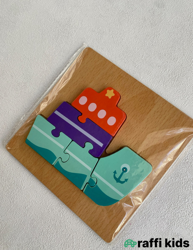 Taxta gəmi puzzle|Raffi Kids