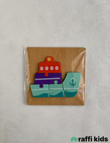 Taxta gəmi puzzle|Raffi Kids