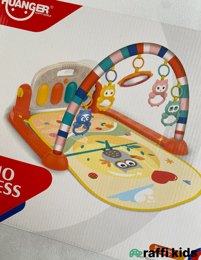 Əl, Ayaq və Zehni Bacarıqlarını İnkişaf Etdirən Körpə Xalçası|Raffi Kids