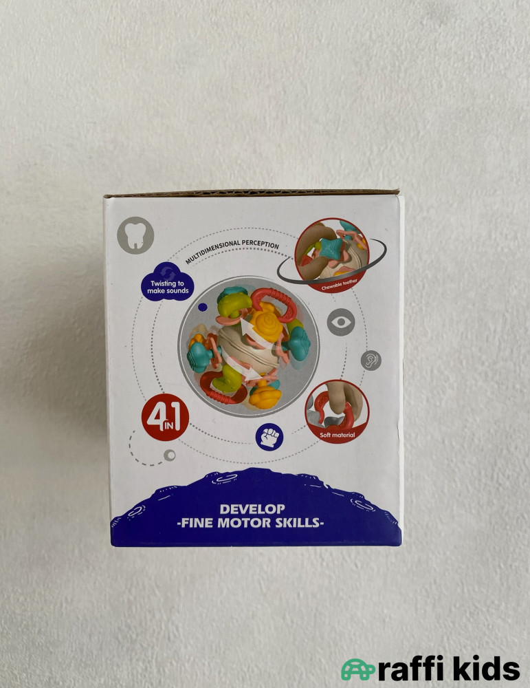 Ball Space – Körpələr üçün Diş Qaşıma və Zehni İnkişaf Topu|Raffikids