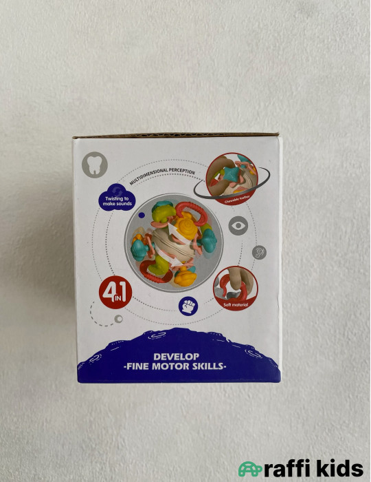 Ball Space – Körpələr üçün Diş Qaşıma və Zehni İnkişaf Topu|Raffikids