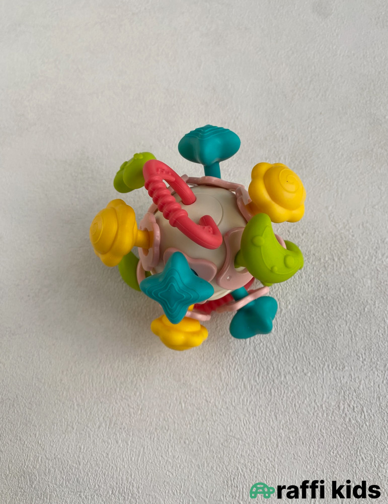Ball Space – Körpələr üçün Diş Qaşıma və Zehni İnkişaf Topu|Raffikids