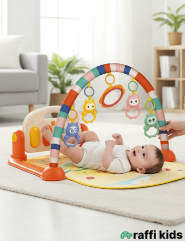 Əl, Ayaq və Zehni Bacarıqlarını İnkişaf Etdirən Körpə Xalçası|Raffi Kids