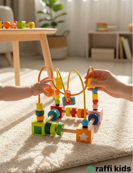 Taxta organik riyazi oyuncaq |Raffi Kids