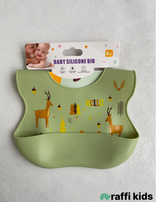 Silikon önlük bpa free -Türkiyə istehsalı |Raffi Kids