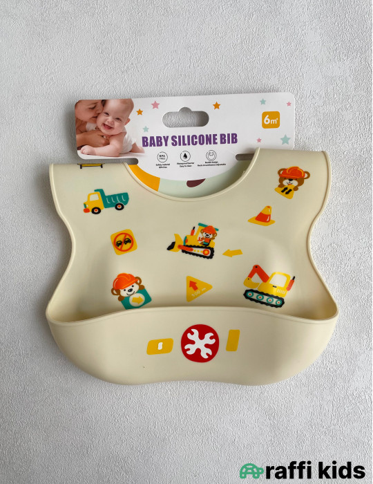 Silikon önlük bpa free -Türkiyə istehsalı  geyimi|Raffi Kids