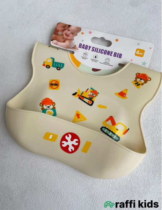 Silikon önlük bpa free -Türkiyə istehsalı  geyimi|Raffi Kids