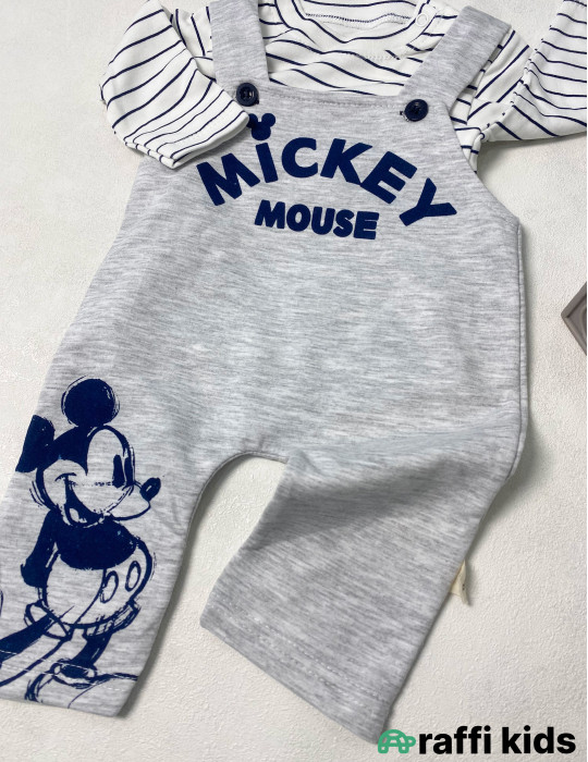 Mickey mouse slopet  -Türkiyə istehsalı pambıq uşaq geyimi|Raffi Kids