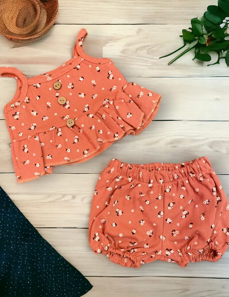 0-18 aylıq uşaqlar üçün yay sezon qisaqol sortik dəsti | sun and surf