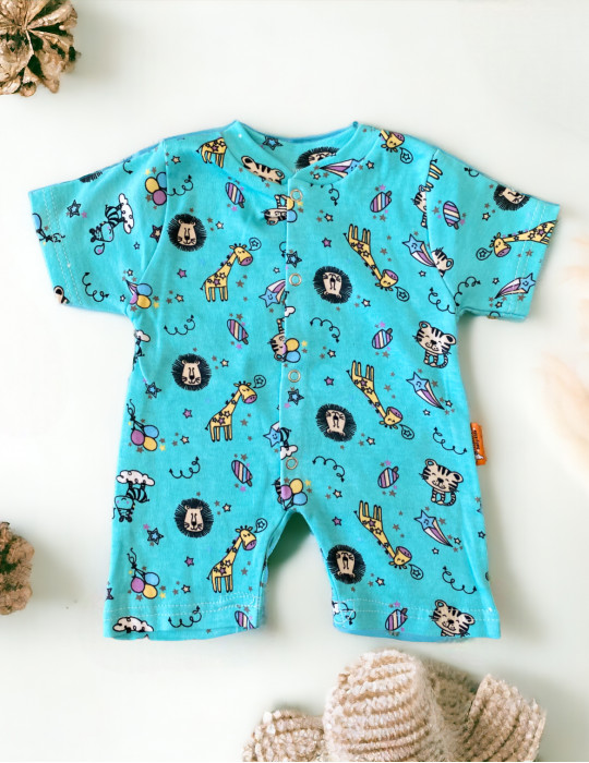 0-18 aylıq uşaqlar üçün yay sezon qisaqol sortik dəsti | sun and surf