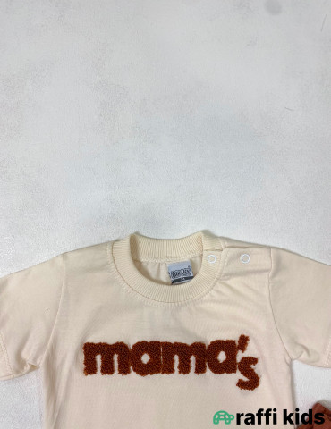 Mama's 2-li dəst -Türkiyə istehsalı pambıq uşaq geyimi|Raffi Kids 2