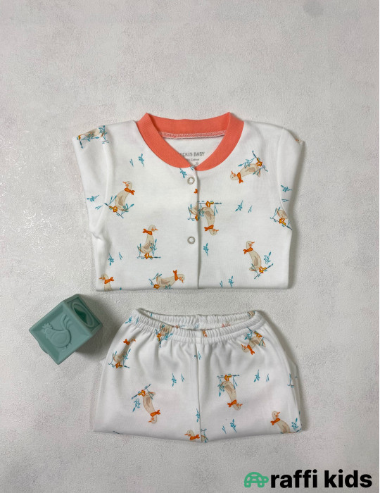 Goose 2-li pijama dəst -Türkiyə istehsalı pambıq uşaq geyimi|Raffi Kids