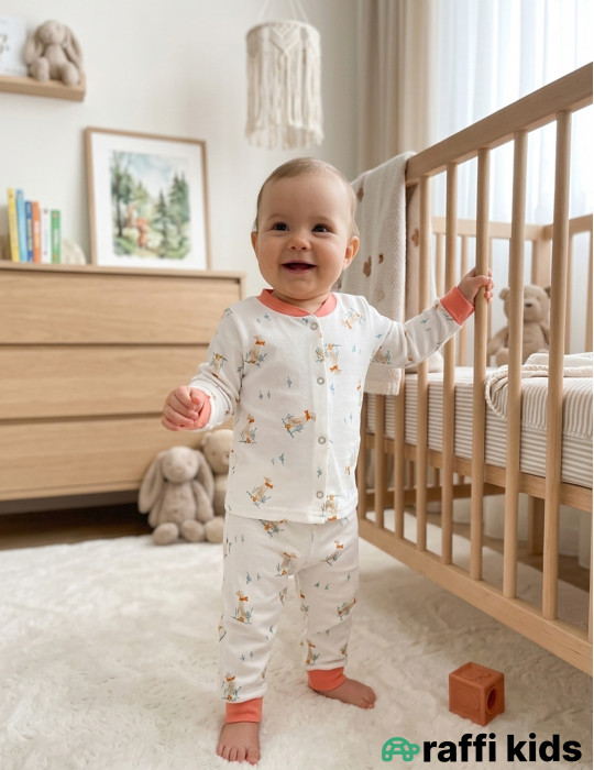 Goose 2-li pijama dəst -Türkiyə istehsalı pambıq uşaq geyimi|Raffi Kids