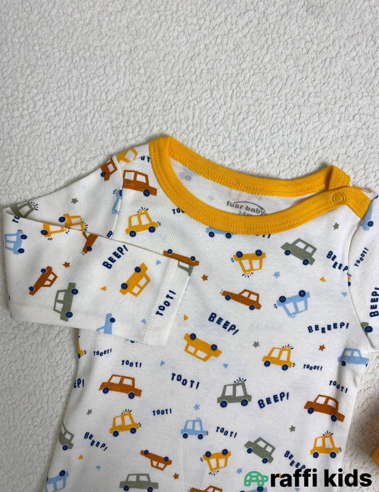 Beep uzunqol body -Türkiyə istehsalı pambıq uşaq geyimi|Raffi Kids