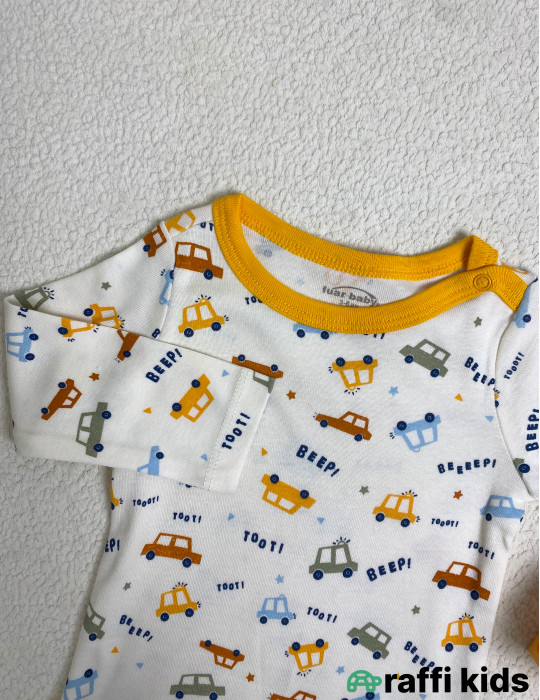 Beep uzunqol body -Türkiyə istehsalı pambıq uşaq geyimi|Raffi Kids