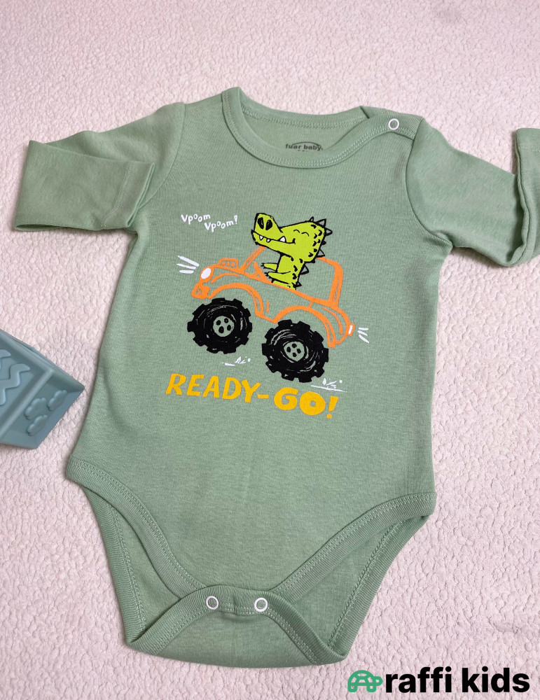 Timsah uzunqol body -Türkiyə istehsalı pambıq uşaq geyimi|Raffi Kids