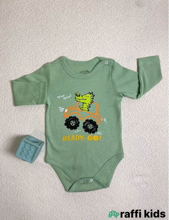 Timsah uzunqol body -Türkiyə istehsalı pambıq uşaq geyimi|Raffi Kids