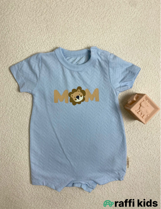 Mom şort tulum -Türkiyə istehsalı pambıq uşaq geyimi|Raffi Kids