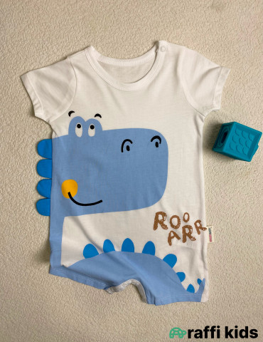 Roar şort tulum -Türkiyə istehsalı pambıq uşaq geyimi|Raffi Kids
