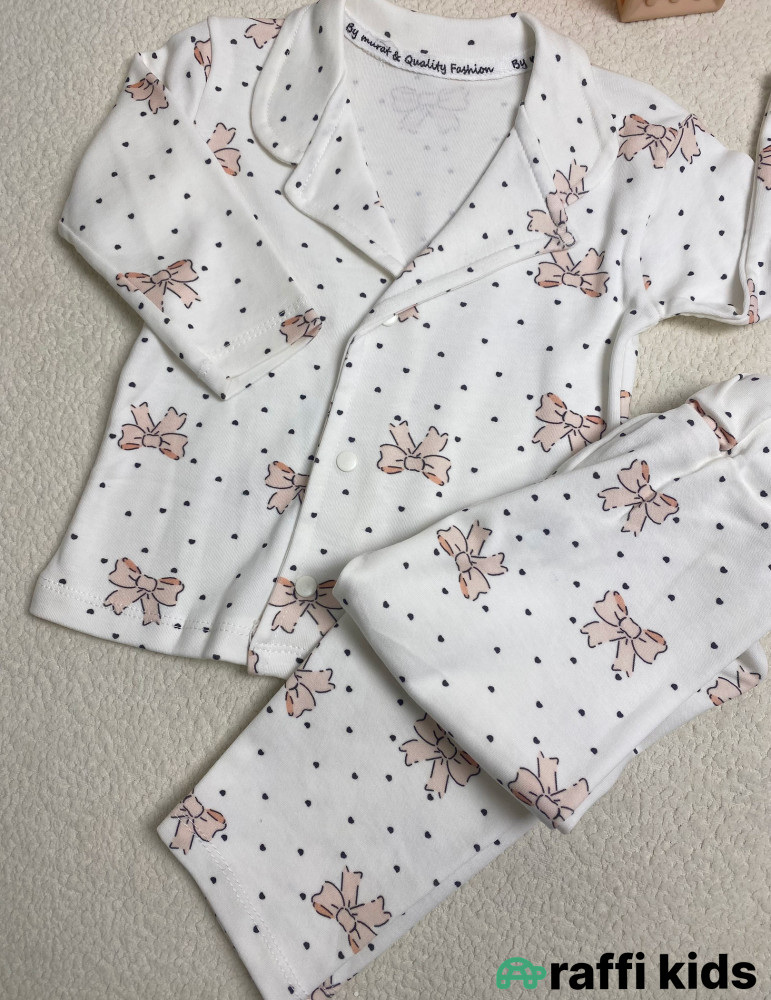 Love 2-li pijama dəst -Türkiyə istehsalı pambıq uşaq geyimi|Raffi Kids