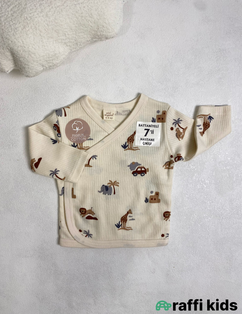 Safari 7-li set -Türkiyə istehsalı pambıq uşaq geyimi|Raffi Kids