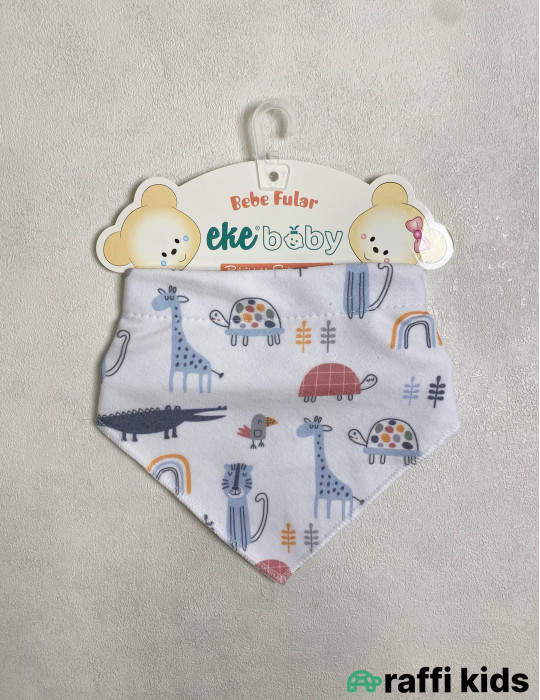 Zoo önlük -Türkiyə istehsalı pambıq uşaq geyimi|Raffi Kids