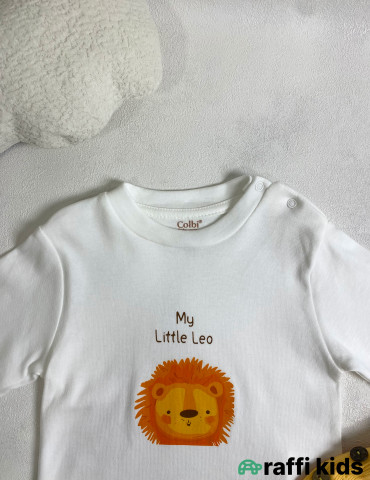 Leo 2-li dəst -Türkiyə istehsalı pambıq uşaq geyimi|Raffi Kids 2