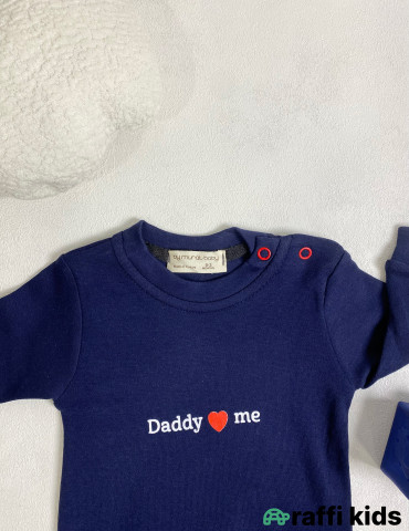 Daddy loves me -Türkiyə istehsalı pambıq uşaq geyimi|Raffi Kids 2