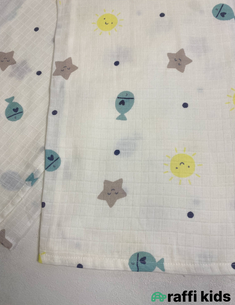 Stars müslin ədyal -Türkiyə istehsalı müslin ədyal |Raffi Kids