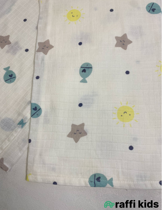Stars müslin ədyal -Türkiyə istehsalı müslin ədyal |Raffi Kids