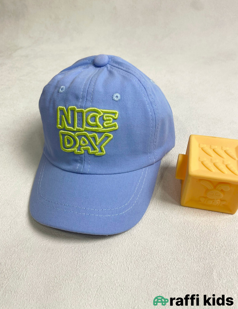 Nice day papaq -Türkiyə istehsalı pambıq uşaq papaqı|Raffi Kids
