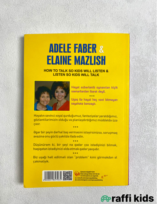 Necə danışmalı ki, uşaqlar qulaq assınlar və necə dinləməli ki, uşaqlar danışsınlar - körpə inkşafı üçün kitablar|Raffi Kids