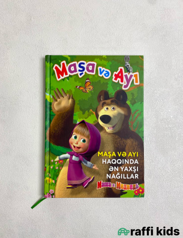 Maşa və ayı - körpə inkşafı üçün kitablar|Raffi Kids