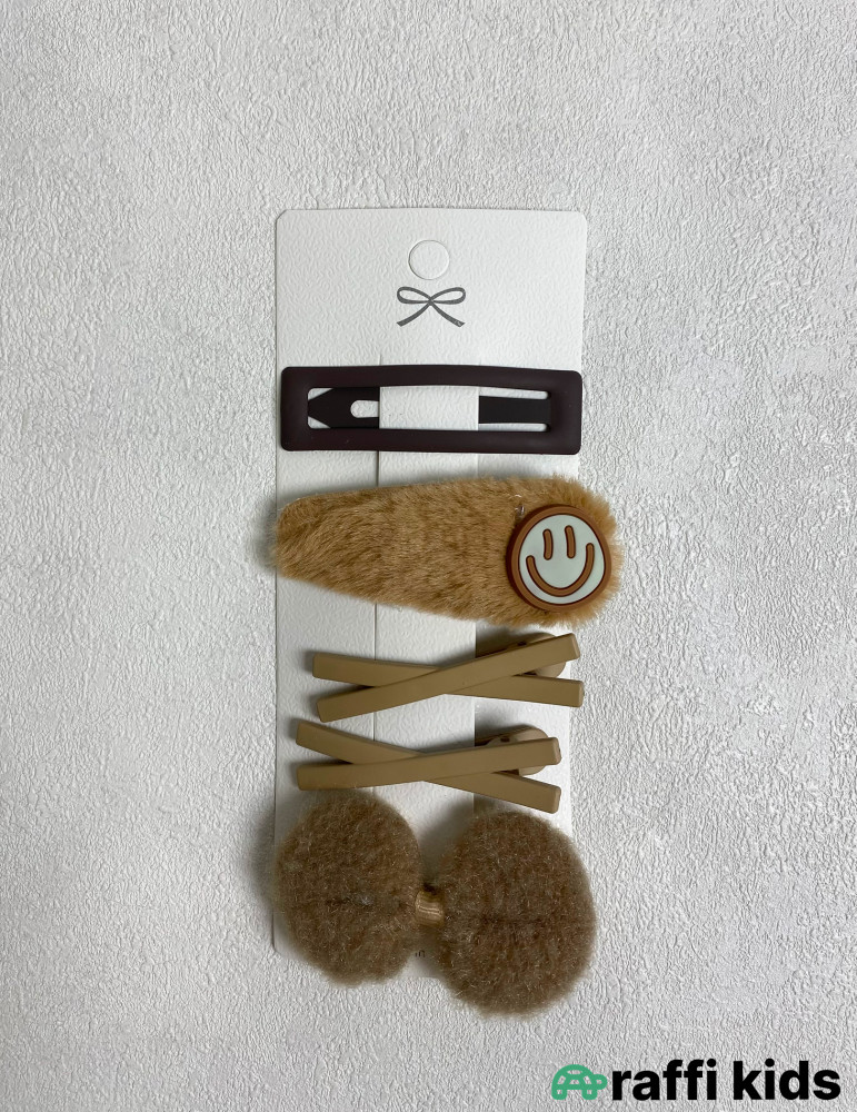 Saç üçün aksesuar 4-lü set|Raffi Kids