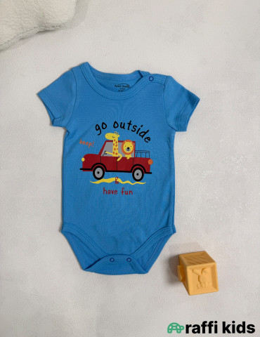 Go qısaqol body-Türkiyə istehsalı pambıq uşaq geyimi|Raffi Kids