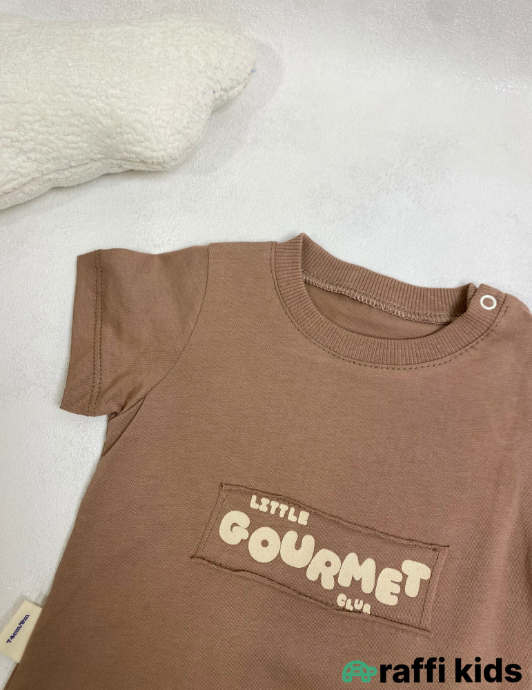 Little gourment 2-li dəst -Türkiyə istehsalı pambıq uşaq geyimi|Raffi Kids